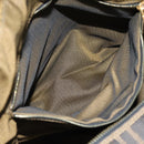 FENDI Zucca Canvas Vanity Pouch Brown Black Auth 77628-23