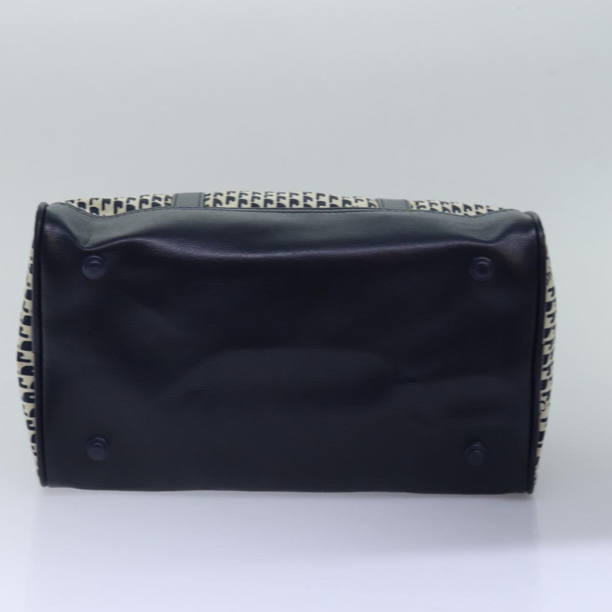 Chloe Hand Bag Nylon Navy Auth 77642