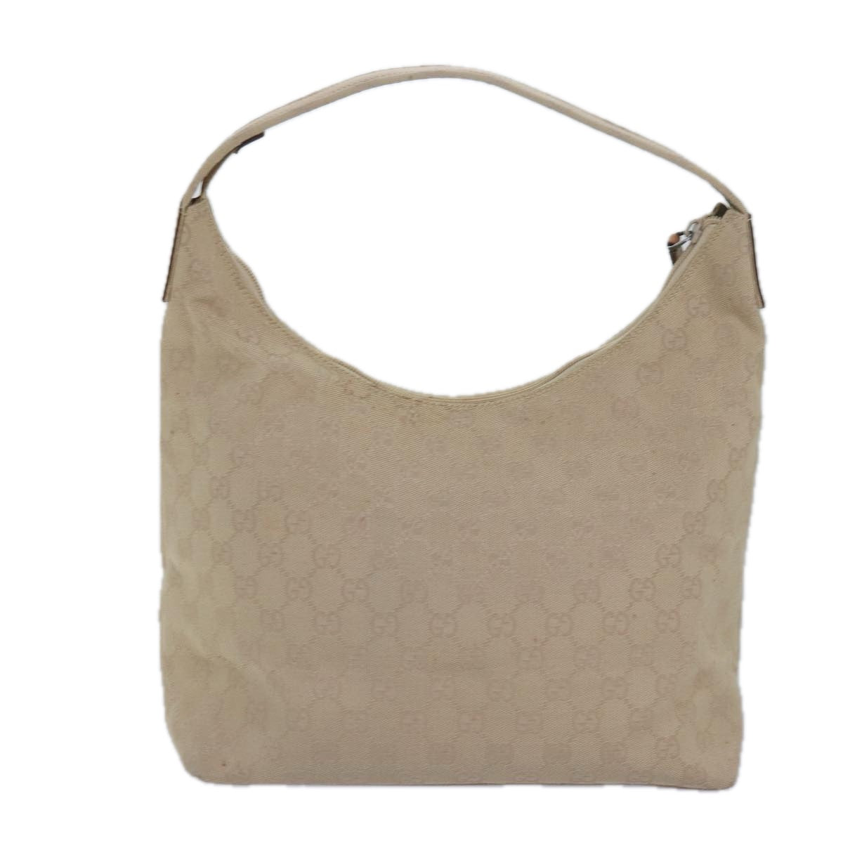 GUCCI GG Canvas Tote Bag Beige 001 3380 Auth 77662 - 0