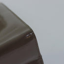 Salvatore Ferragamo Gancini Handtas Email 2-weg Grijs Auth 77671-18