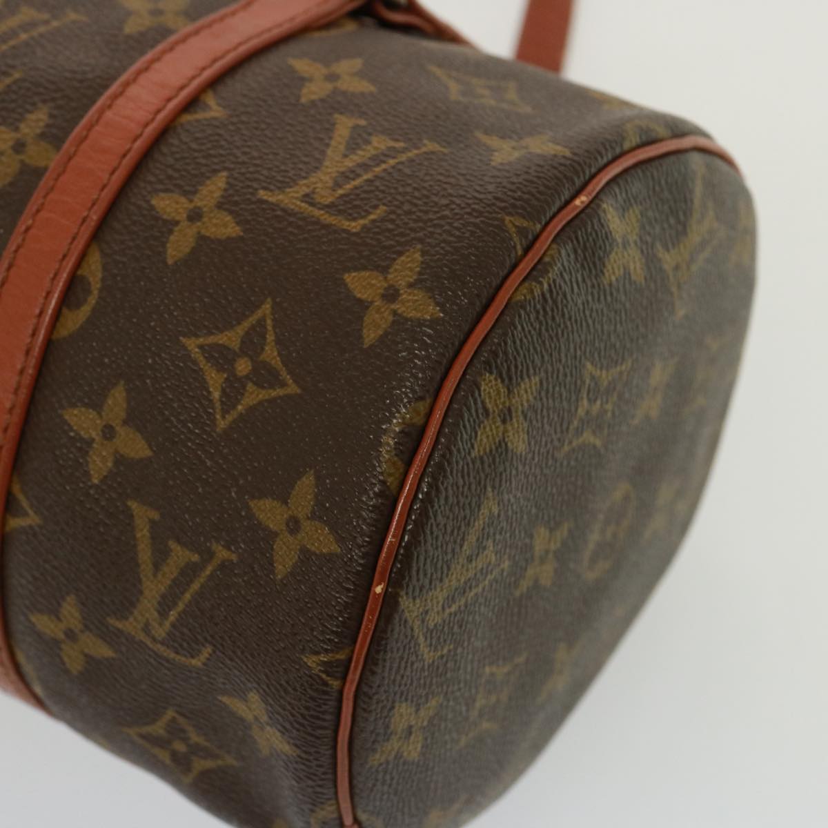 LOUIS VUITTON Monogram Papillon 30 Hand Bag M51385 LV Auth 77694