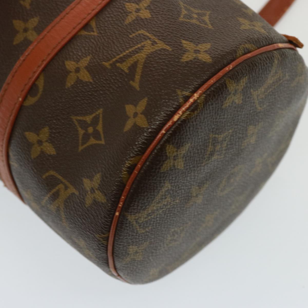 LOUIS VUITTON Monogram Papillon 30 Hand Bag M51385 LV Auth 77694