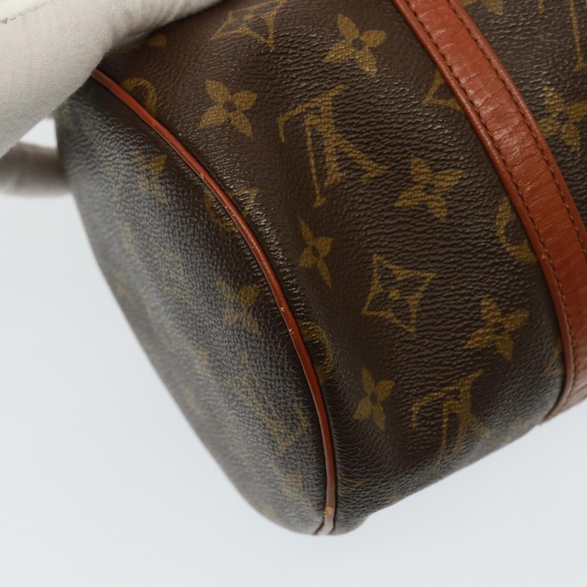 LOUIS VUITTON Monogram Papillon 30 Hand Bag M51385 LV Auth 77694