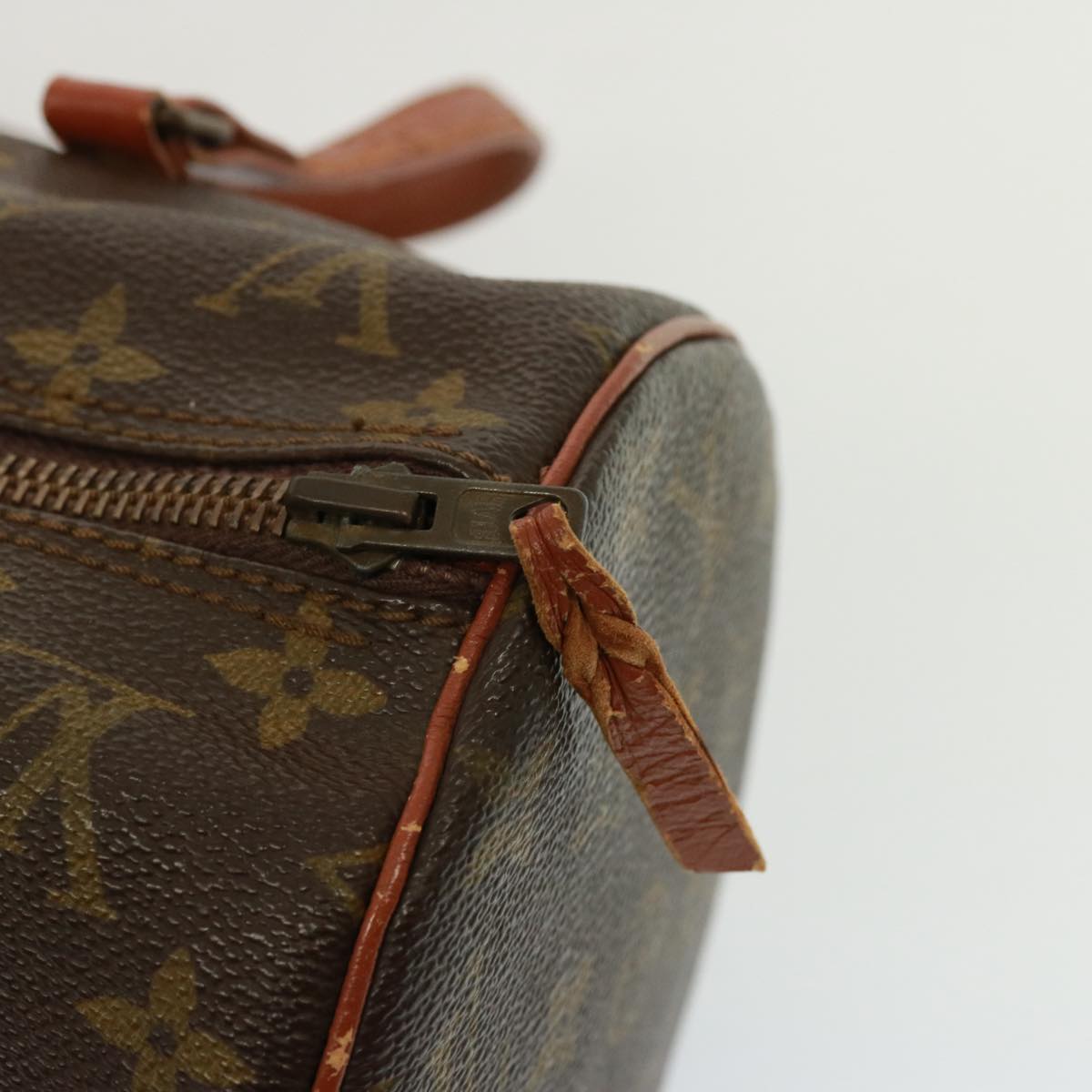 LOUIS VUITTON Monogram Papillon 30 Hand Bag M51385 LV Auth 77694