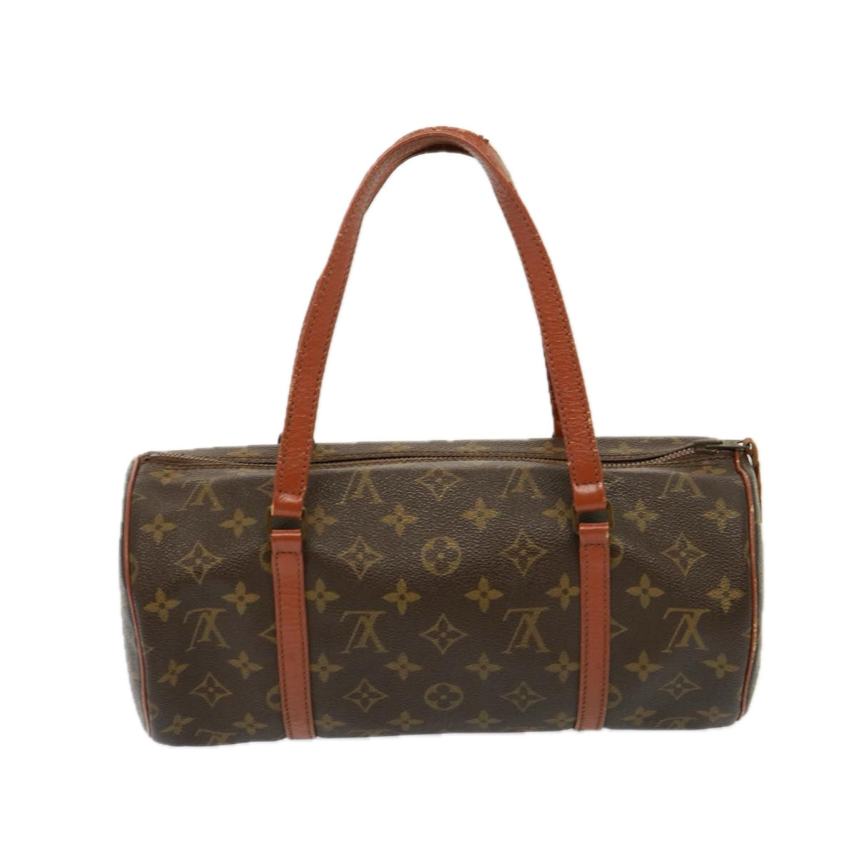 LOUIS VUITTON Monogram Papillon 30 Hand Bag M51385 LV Auth 77694