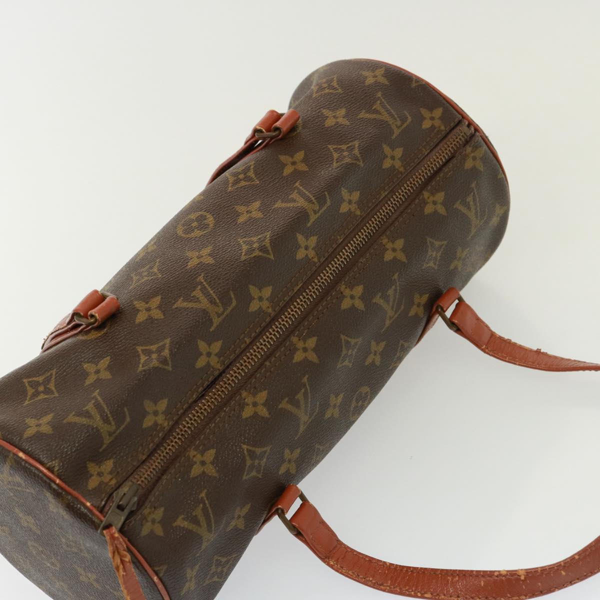 LOUIS VUITTON Monogram Papillon 30 Hand Bag M51385 LV Auth 77694