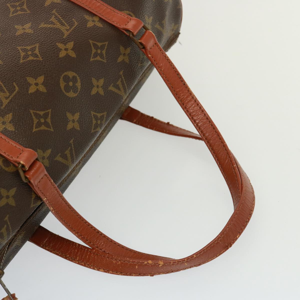 LOUIS VUITTON Monogram Papillon 30 Hand Bag M51385 LV Auth 77694