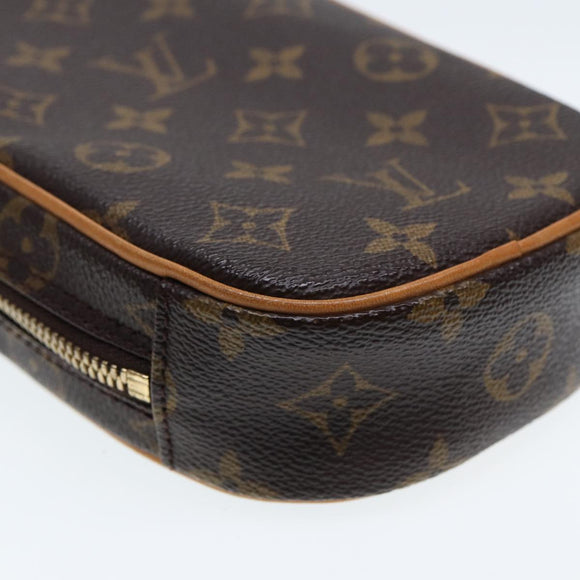 LOUIS VUITTON Monogram Pochette Gange Umhängetasche M51870 LV Auth 77702V