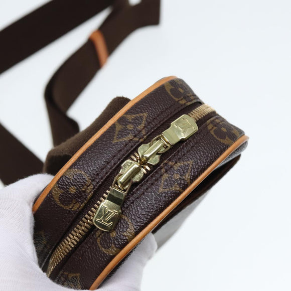 LOUIS VUITTON Monogram Pochette Gange Umhängetasche M51870 LV Auth 77702V