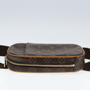 LOUIS VUITTON Monogram Pochette Gange Umhängetasche M51870 LV Auth 77702V-4