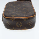 LOUIS VUITTON Monogram Pochette Gange Umhängetasche M51870 LV Auth 77702V-5