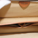 CELINE Macadam Canvas Shoulder Bag PVC White Auth 77759-11