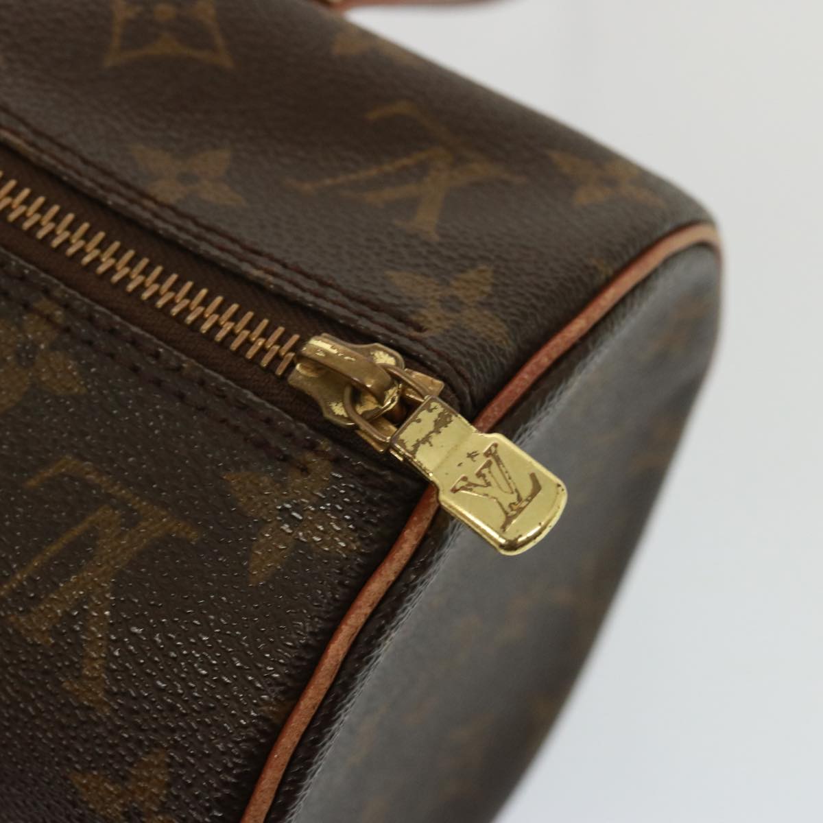 LOUIS VUITTON Monogram Papillon 30 Hand Bag M51385 LV Auth 77774