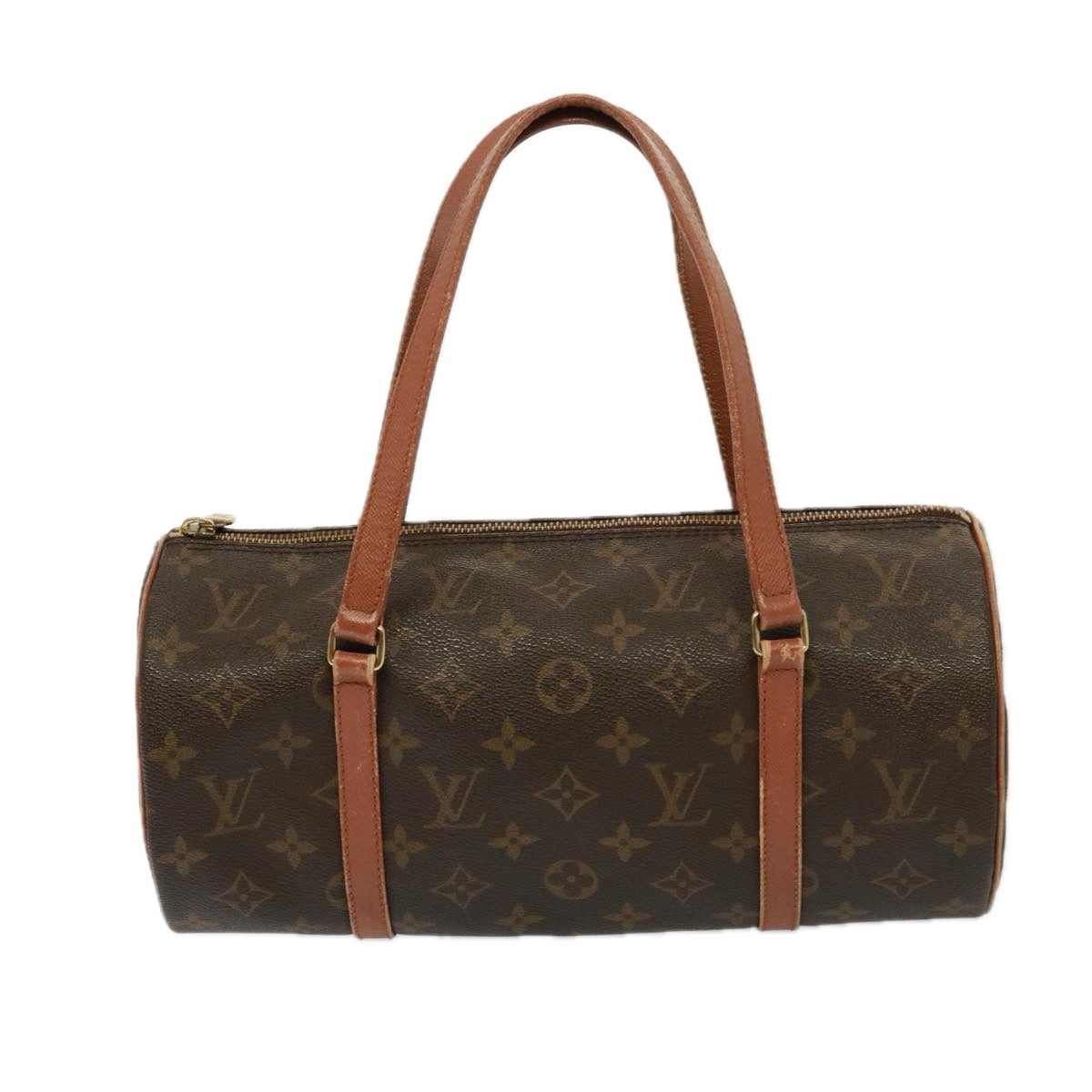 LOUIS VUITTON Monogram Papillon 30 Hand Bag M51385 LV Auth 77774