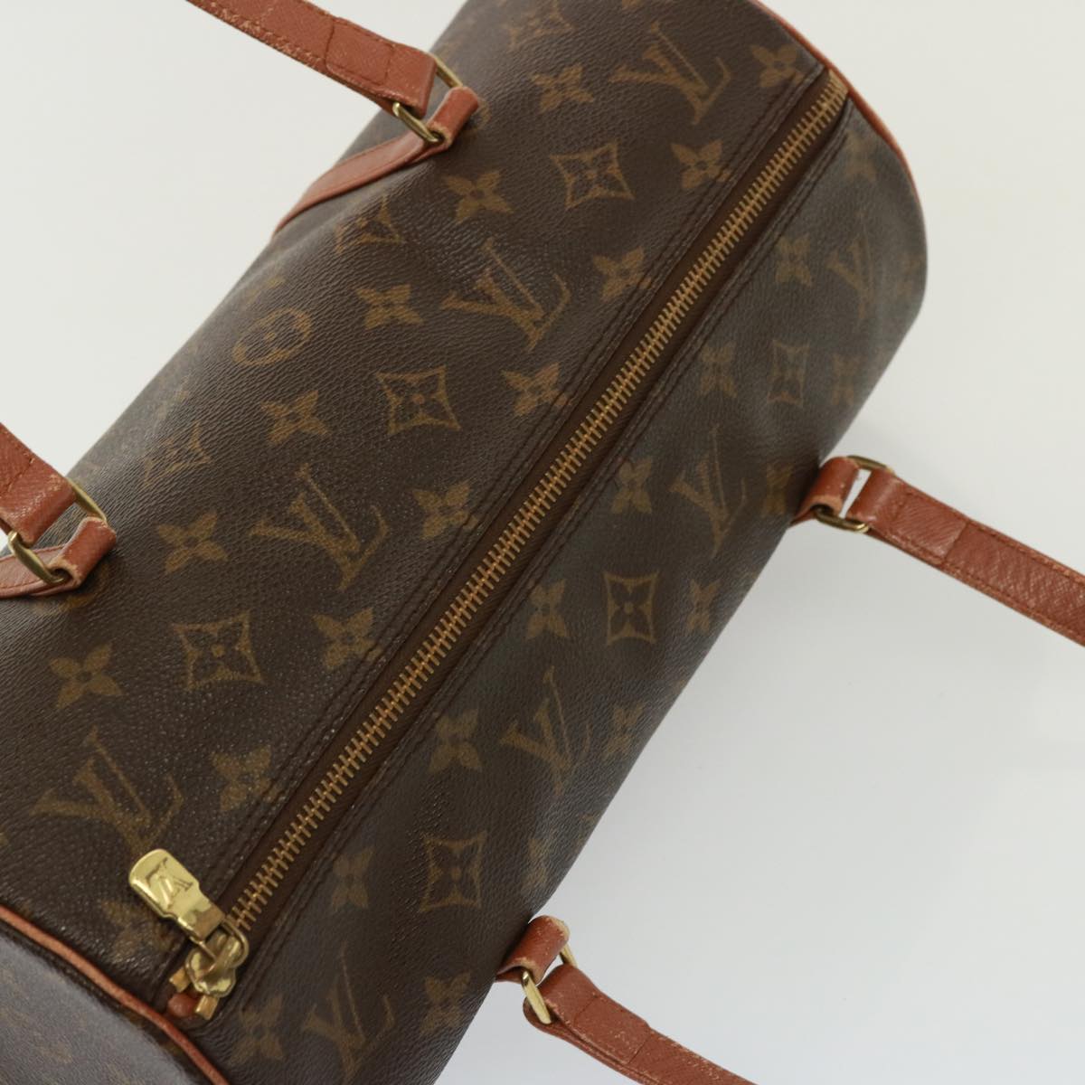 LOUIS VUITTON Monogram Papillon 30 Hand Bag M51385 LV Auth 77774