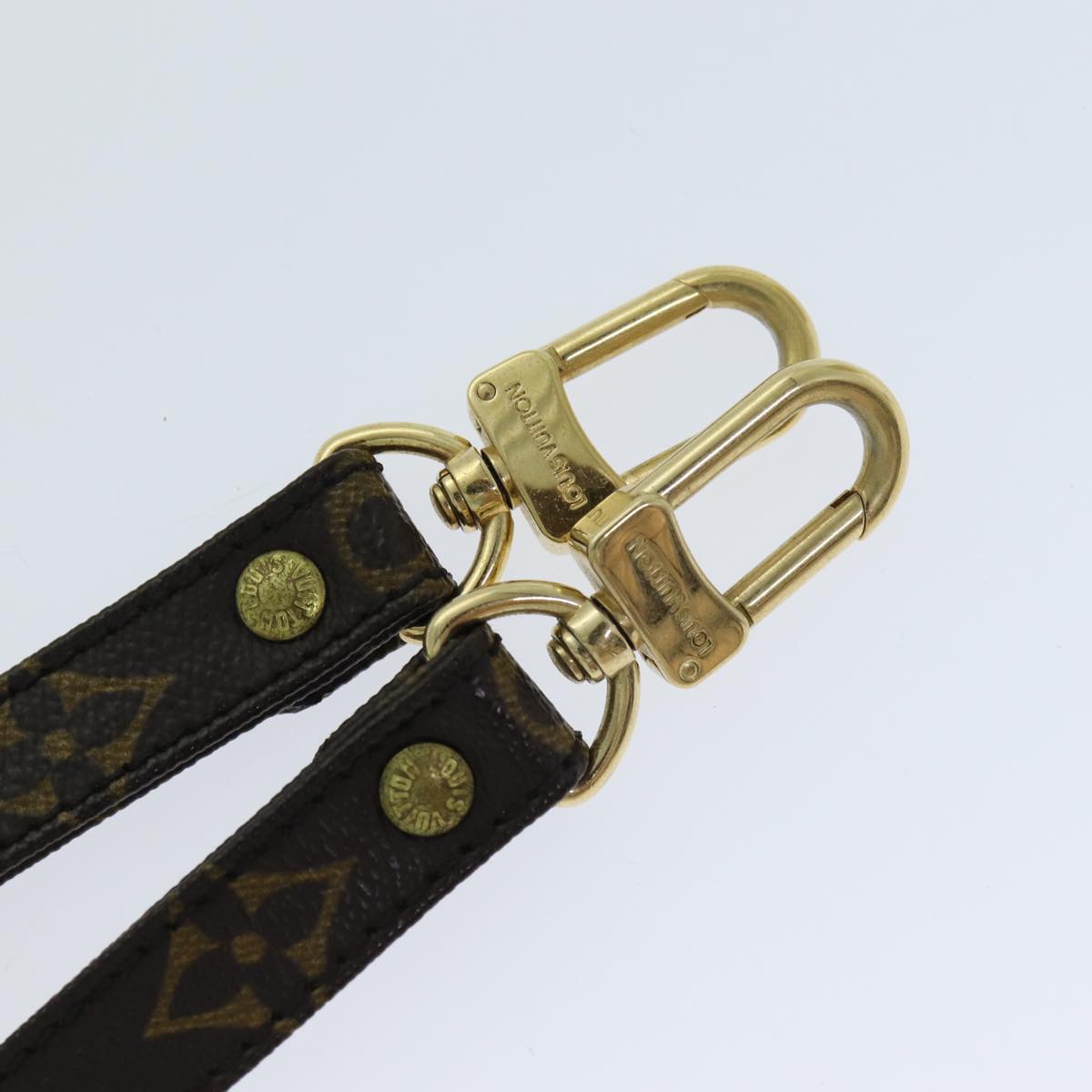 LOUIS VUITTON Monogram Shoulder Strap 43.7"" LV Auth 77780