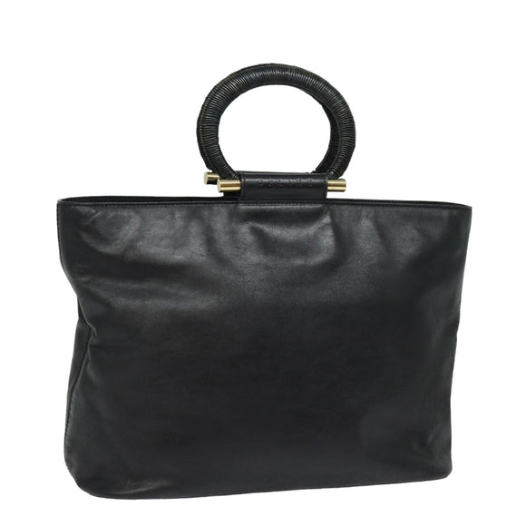 CELINE Handtasche Leder Schwarz Original 77841