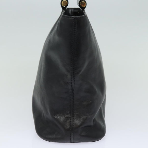 CELINE Handtasche Leder Schwarz Original 77841