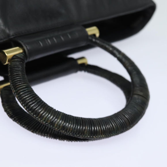 CELINE Handtasche Leder Schwarz Original 77841