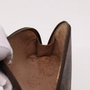LOUIS VUITTON Monogram Trousse Demi Ronde Cosmetic Pouch M47520 LV Auth 77855-17