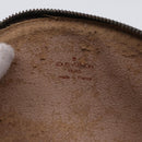 LOUIS VUITTON Monogram Trousse Demi Ronde Cosmetic Pouch M47520 LV Auth 77855-11