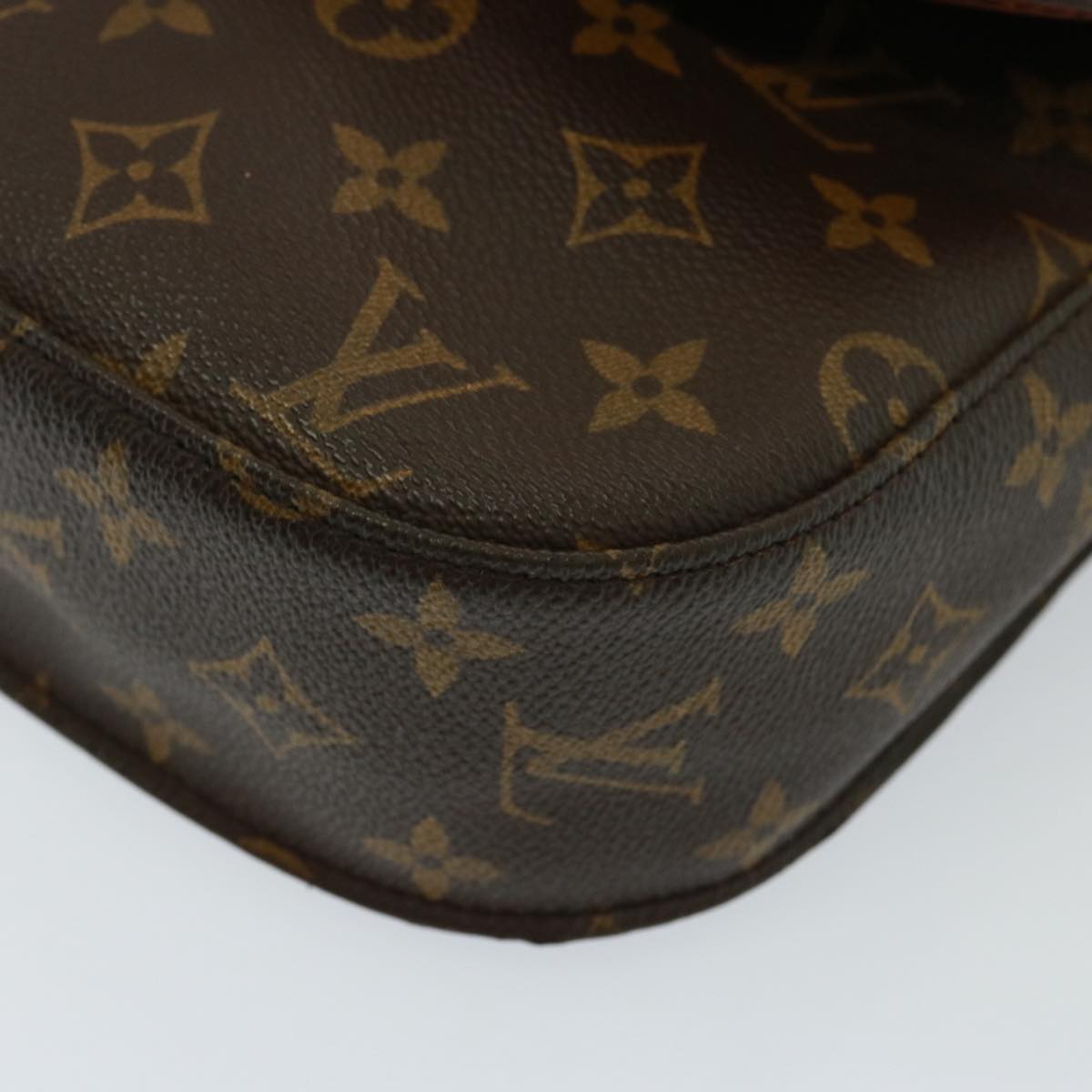 LOUIS VUITTON Monogram Saint Cloud GM Shoulder Bag M51242 LV Auth 77859