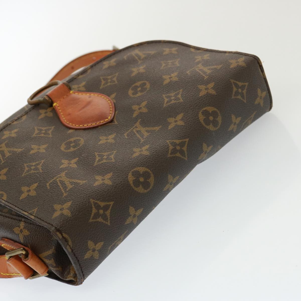 LOUIS VUITTON Monogram Saint Cloud GM Shoulder Bag M51242 LV Auth 77860