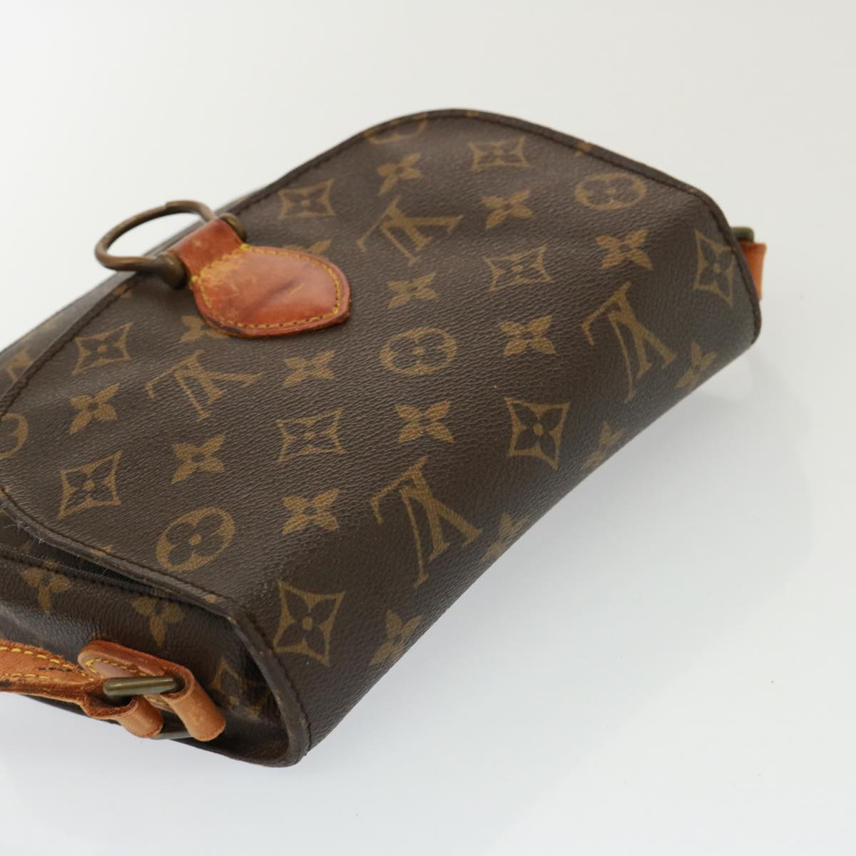 LOUIS VUITTON Monogram Saint Cloud MM Shoulder Bag M51243 LV Auth 77862