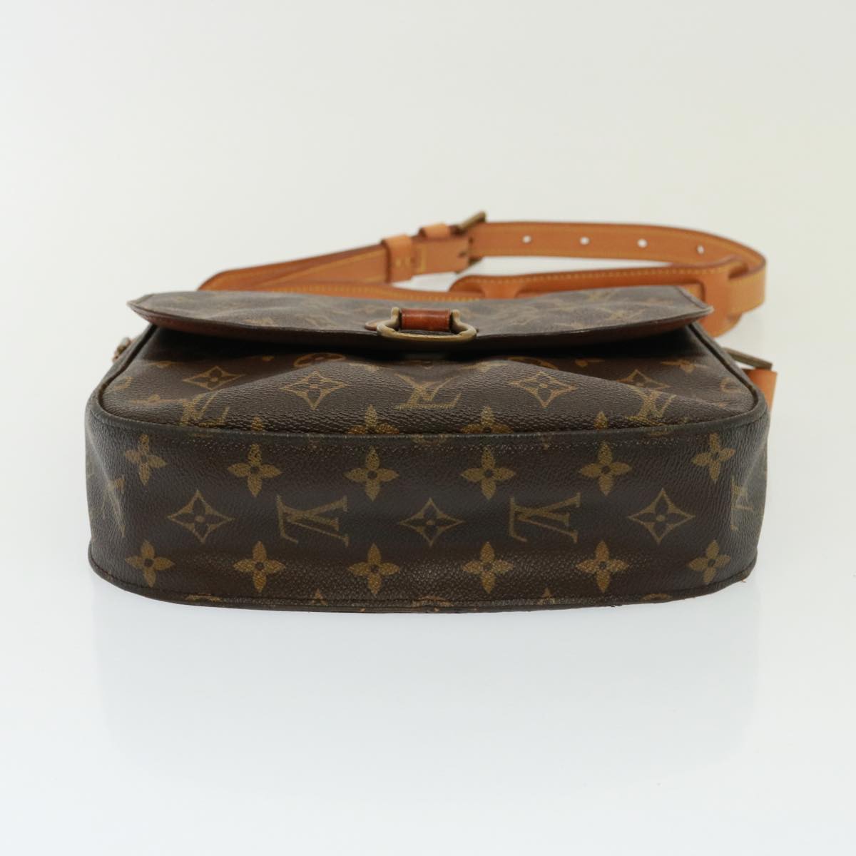 LOUIS VUITTON Monogram Saint Cloud GM Shoulder Bag M51242 LV Auth 77863