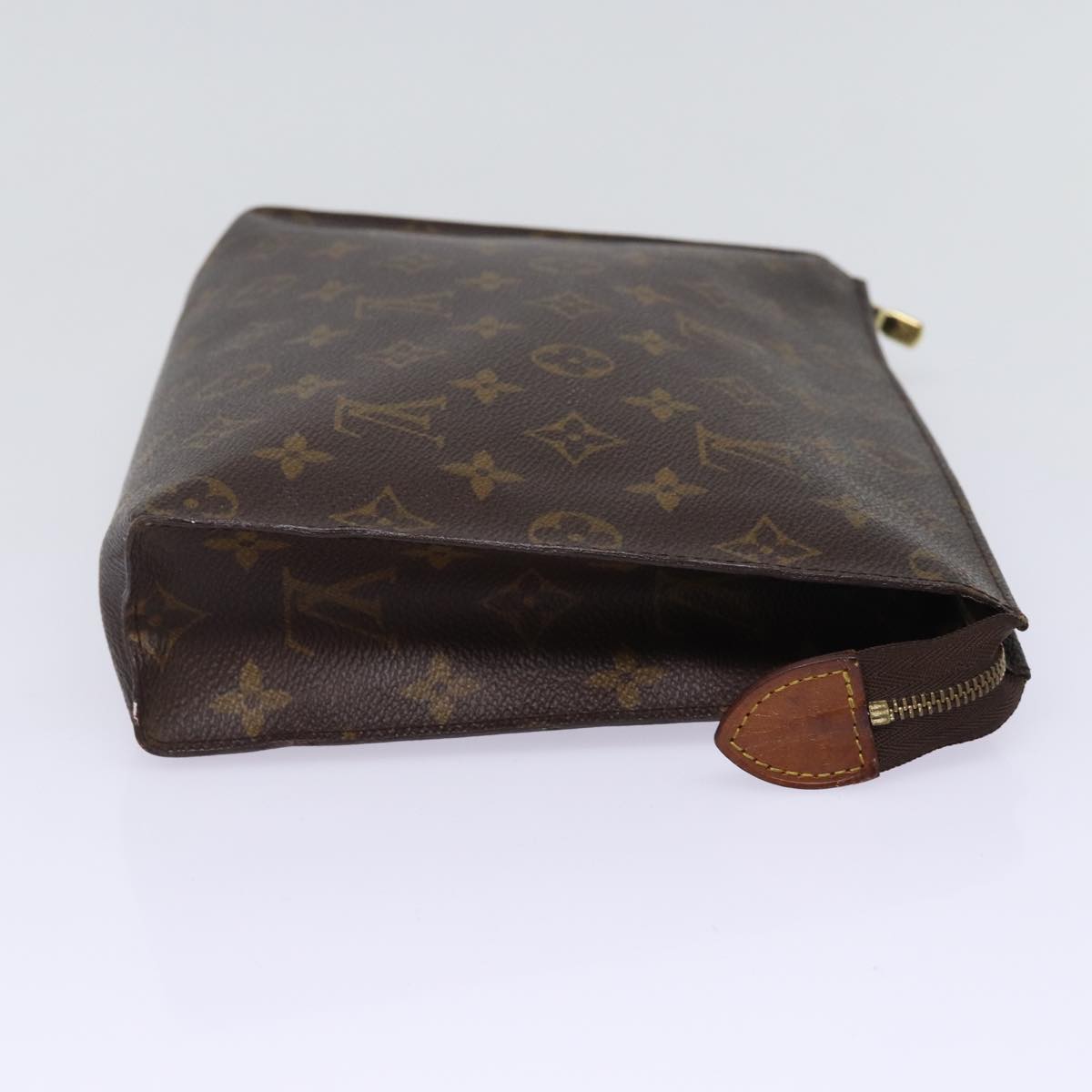 LOUIS VUITTON Monogram Poche Toilette 26 Pouch M47542 LV Auth 77865