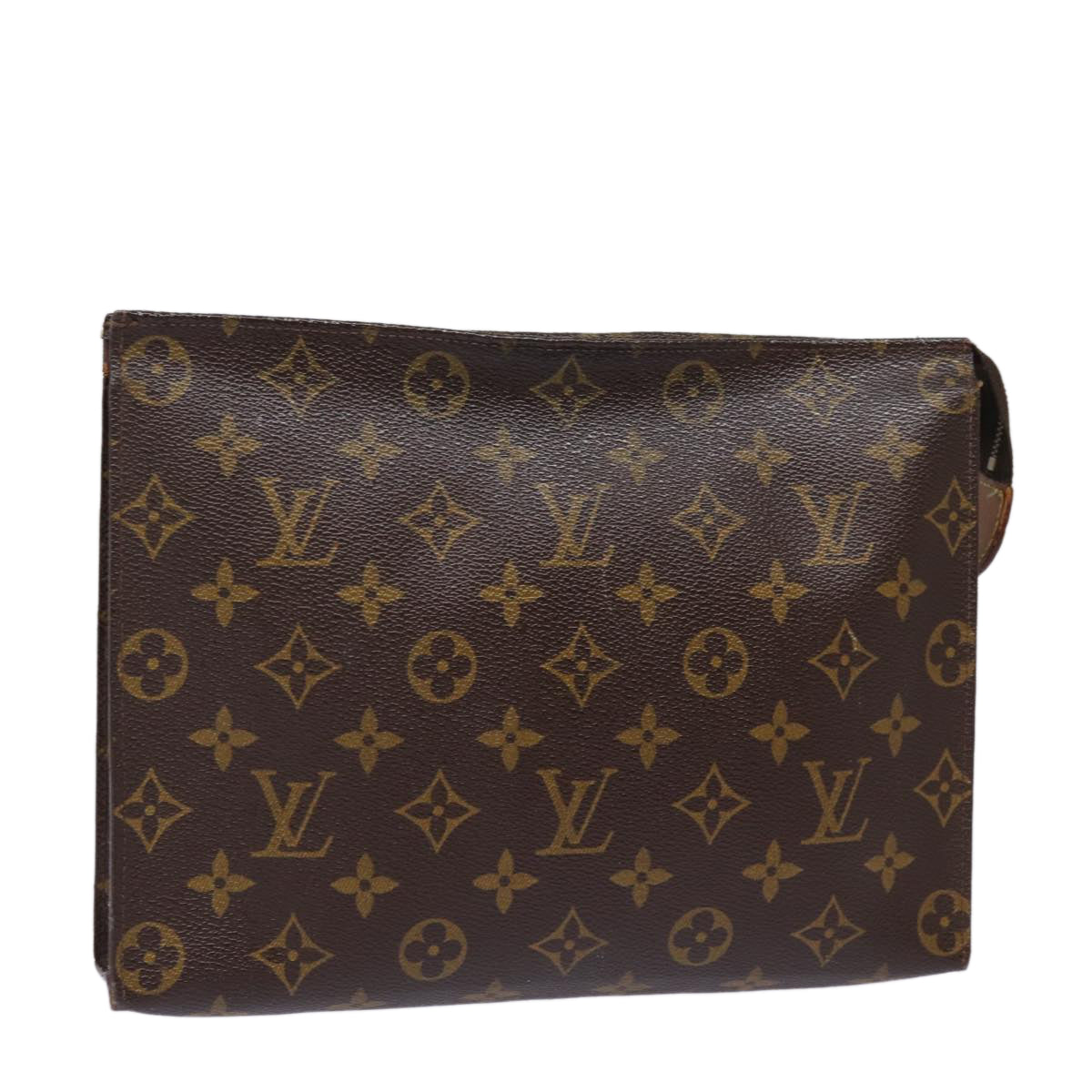 LOUIS VUITTON Monogram Poche Toilette 26 Pouch M47542 LV Auth 77866