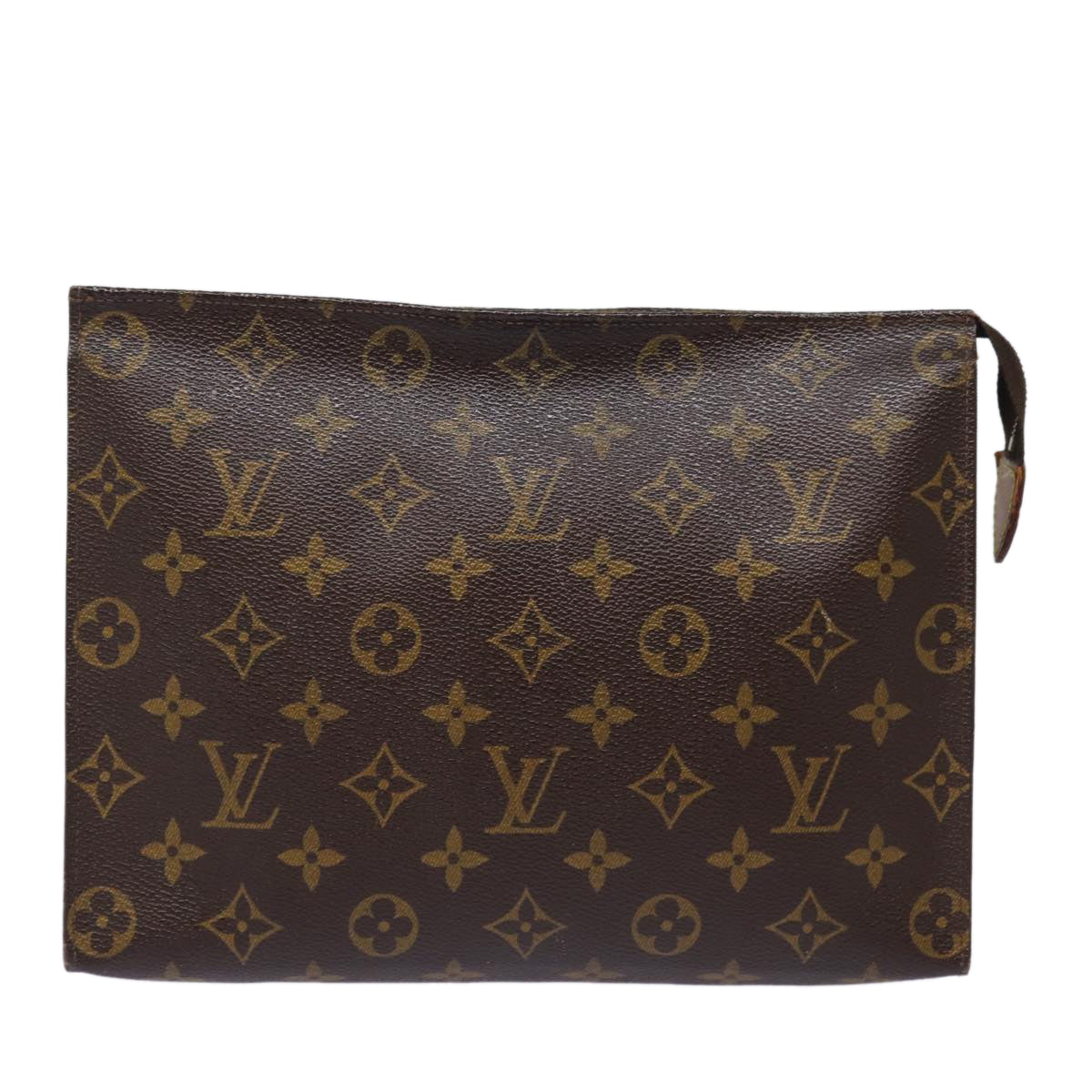 LOUIS VUITTON Monogram Poche Toilette 26 Pouch M47542 LV Auth 77866