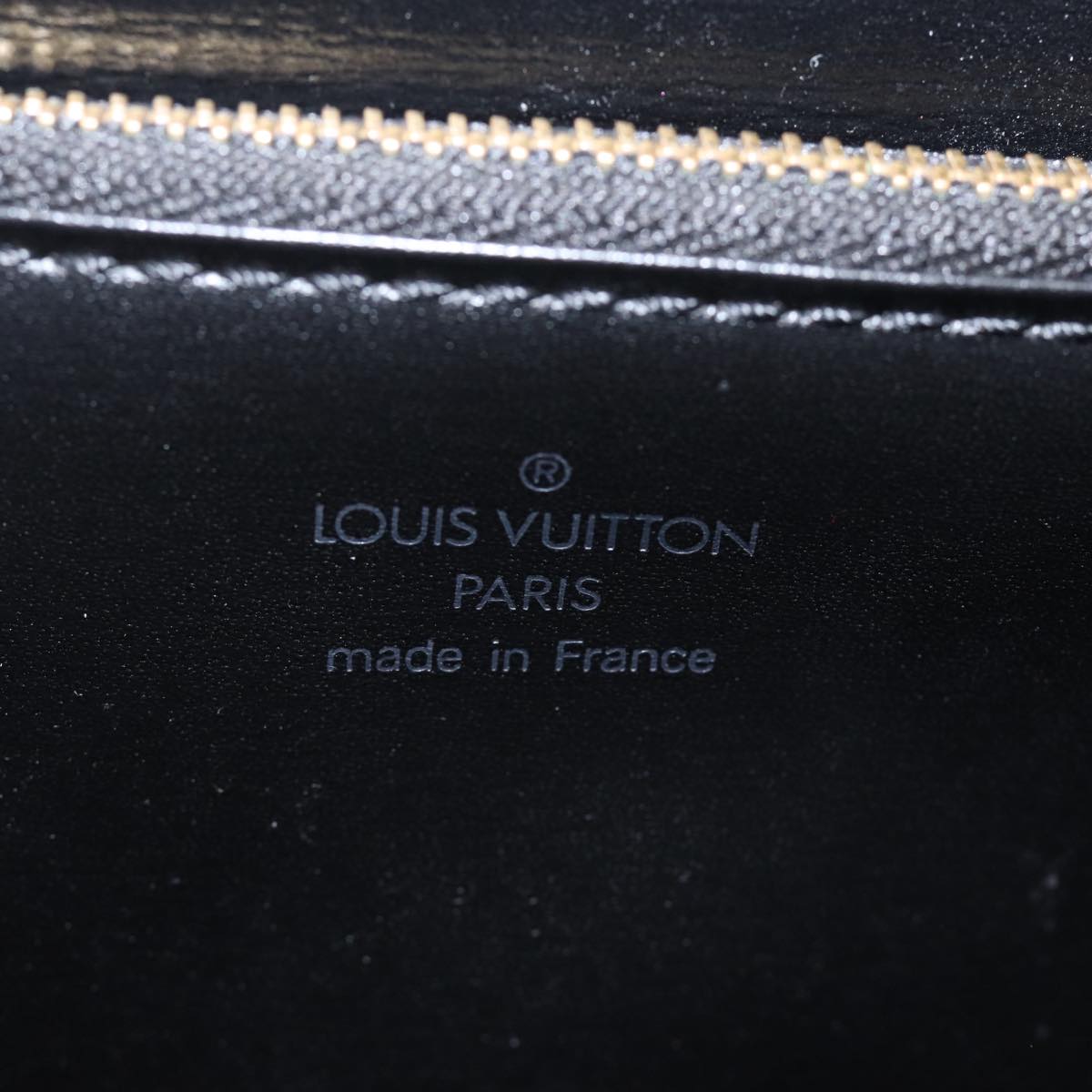 LOUIS VUITTON Epi Malesherbes Hand Bag Black M52372 LV Auth 77870