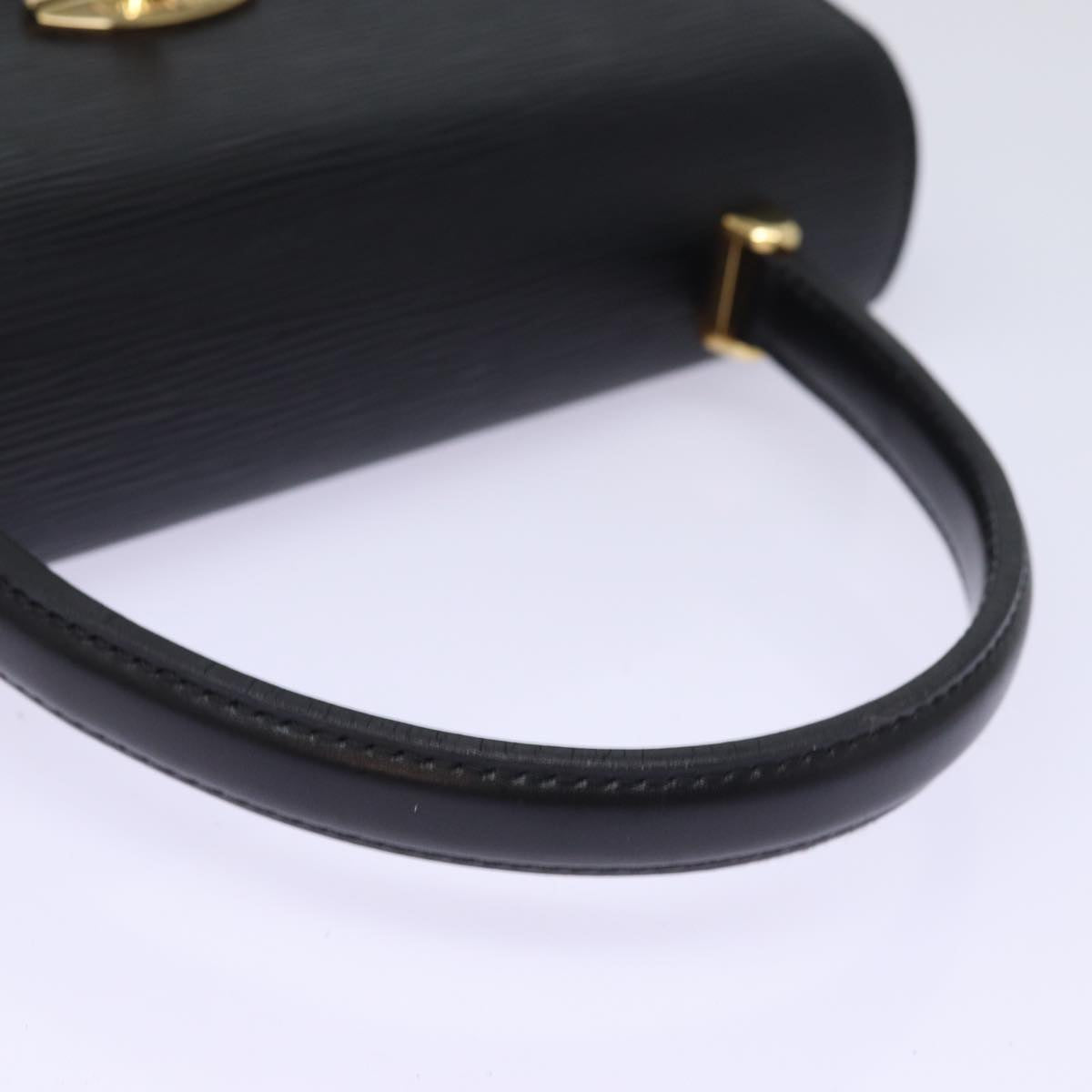 LOUIS VUITTON Epi Malesherbes Hand Bag Black M52372 LV Auth 77870