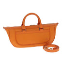 LOUIS VUITTON Epi Danura GM Hand Bag Orange Mandarin M5890H LV Auth 77879V-1