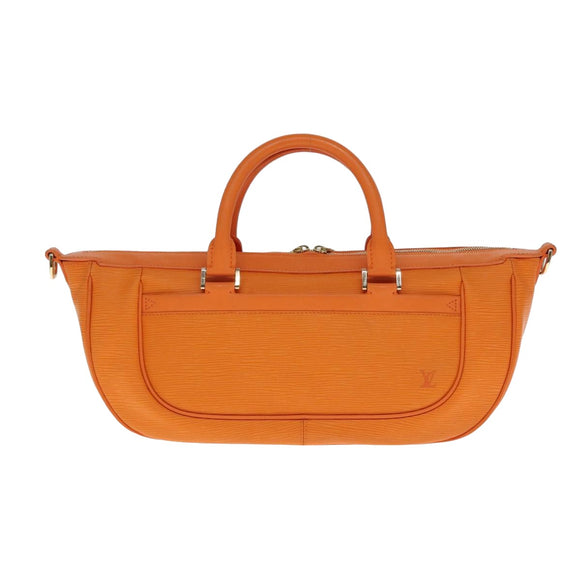 LOUIS VUITTON Epi Danura GM Hand Bag Orange Mandarin M5890H LV Auth 77879V