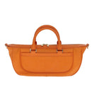 LOUIS VUITTON Epi Danura GM Hand Bag Orange Mandarin M5890H LV Auth 77879V-2