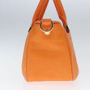 LOUIS VUITTON Epi Danura GM Hand Bag Orange Mandarin M5890H LV Auth 77879V-3