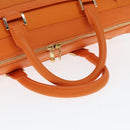 LOUIS VUITTON Epi Danura GM Hand Bag Orange Mandarin M5890H LV Auth 77879V-7