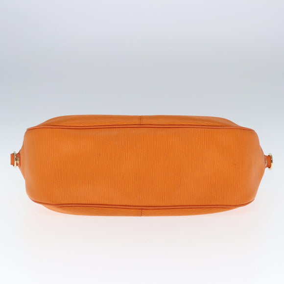 LOUIS VUITTON Epi Danura GM Hand Bag Orange Mandarin M5890H LV Auth 77879V