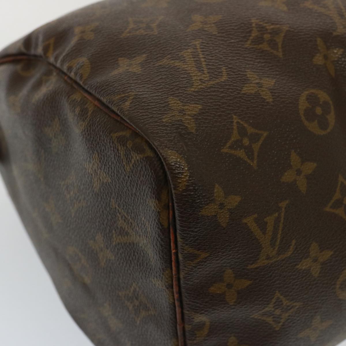 LOUIS VUITTON Monogram Speedy 30 Hand Bag M41526 LV Auth 77883