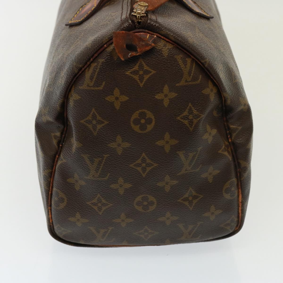 LOUIS VUITTON Monogram Speedy 30 Hand Bag M41526 LV Auth 77883