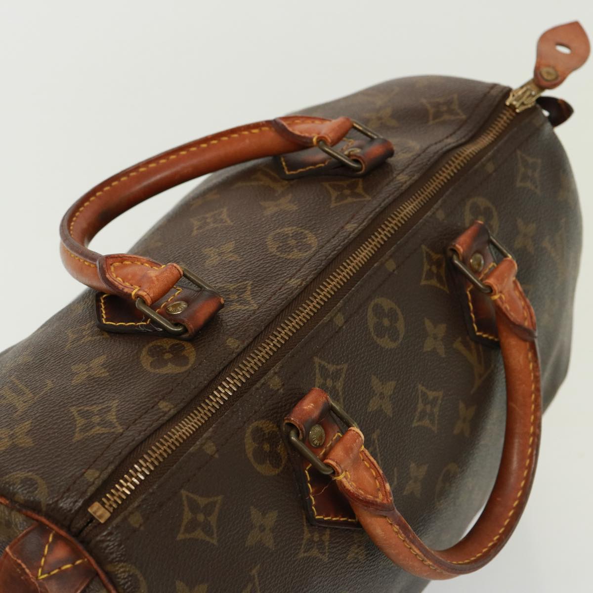 LOUIS VUITTON Monogram Speedy 30 Hand Bag M41526 LV Auth 77883