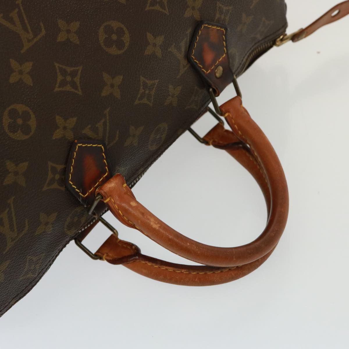 LOUIS VUITTON Monogram Speedy 30 Hand Bag M41526 LV Auth 77883