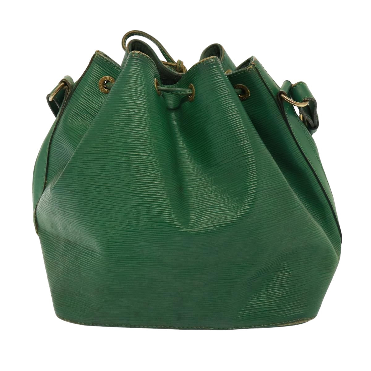 LOUIS VUITTON Epi Petit Noe Shoulder Bag Green M44104 LV Auth 77894