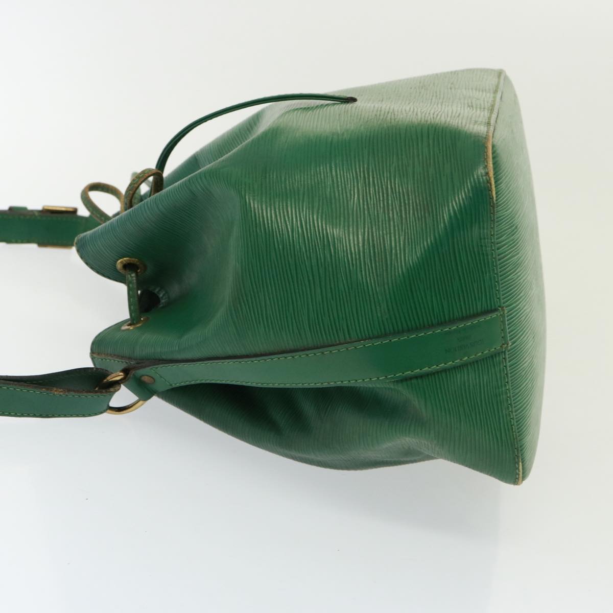 LOUIS VUITTON Epi Petit Noe Shoulder Bag Green M44104 LV Auth 77894