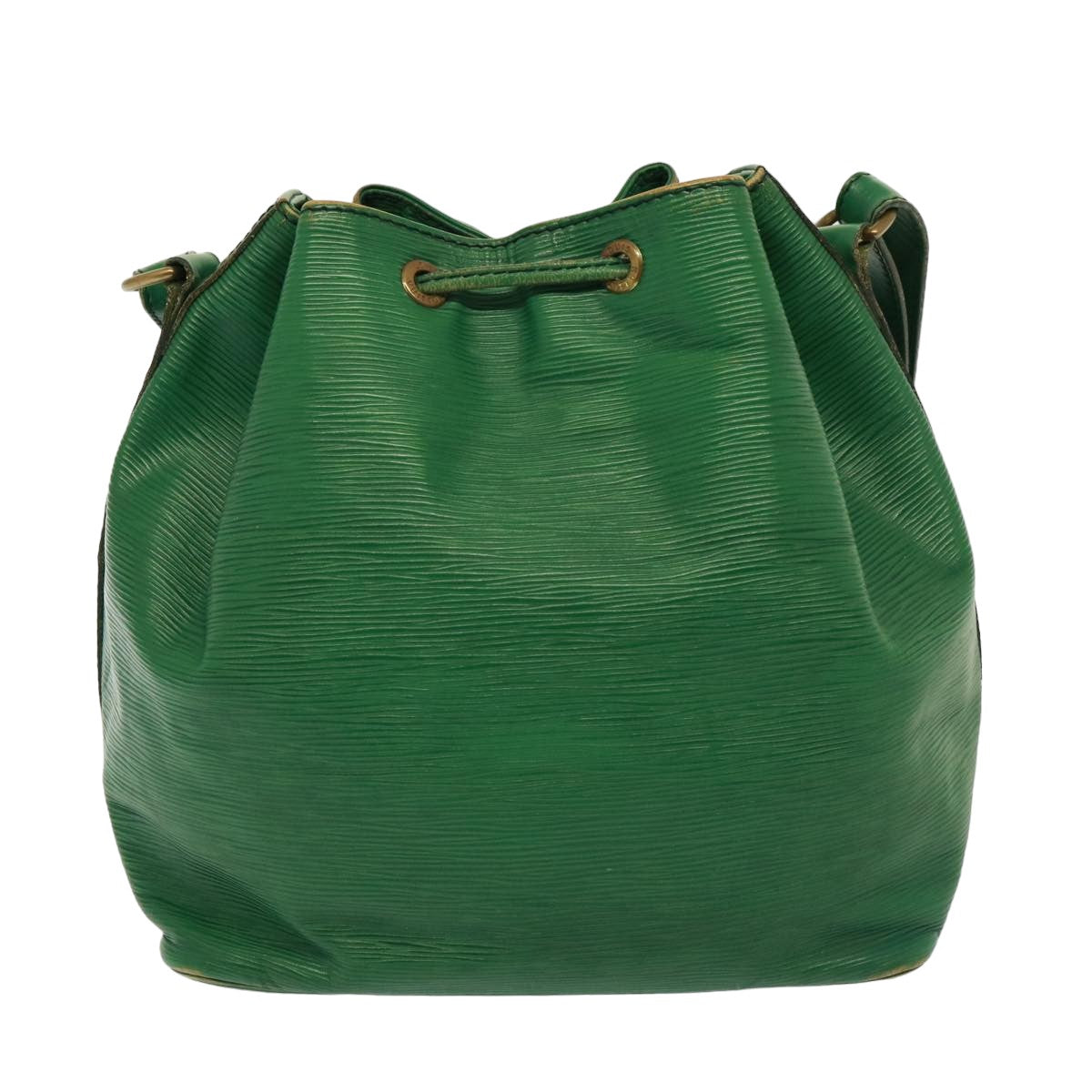 LOUIS VUITTON Epi Petit Noe Shoulder Bag Green M44104 LV Auth 77895 - 0