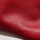 LOUIS VUITTON Epi Petit Noe Shoulder Bag Red M44107 LV Auth 77898-17