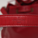 LOUIS VUITTON Epi Petit Noe Shoulder Bag Red M44107 LV Auth 77898-20