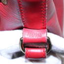 LOUIS VUITTON Epi Petit Noe Shoulder Bag Red M44107 LV Auth 77898-12